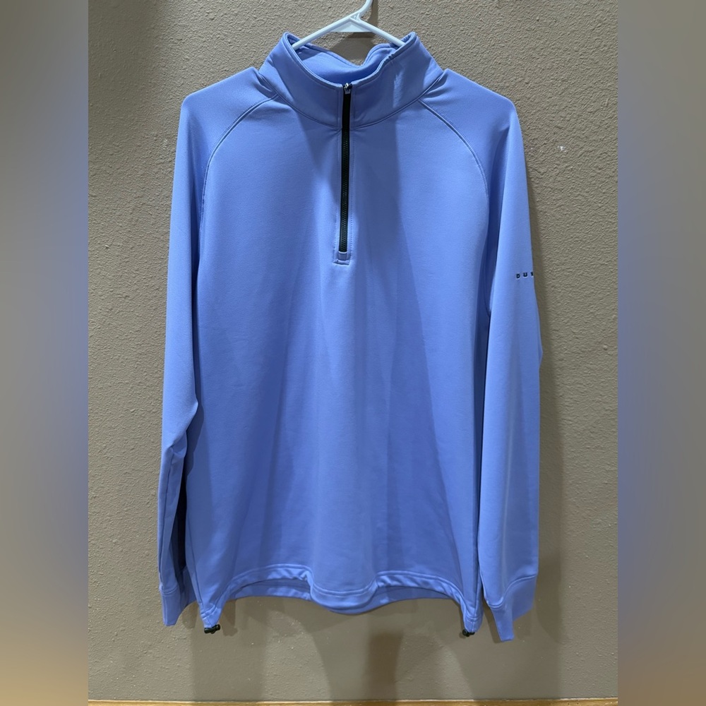 Dunning Men's Golf Long Sleeve Pullover 1/4 Zip - Large - Light Purple